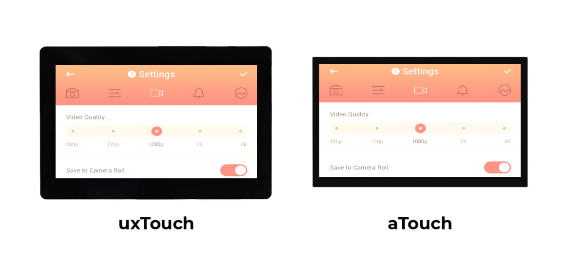 uxTouch和aTouch触摸面板
